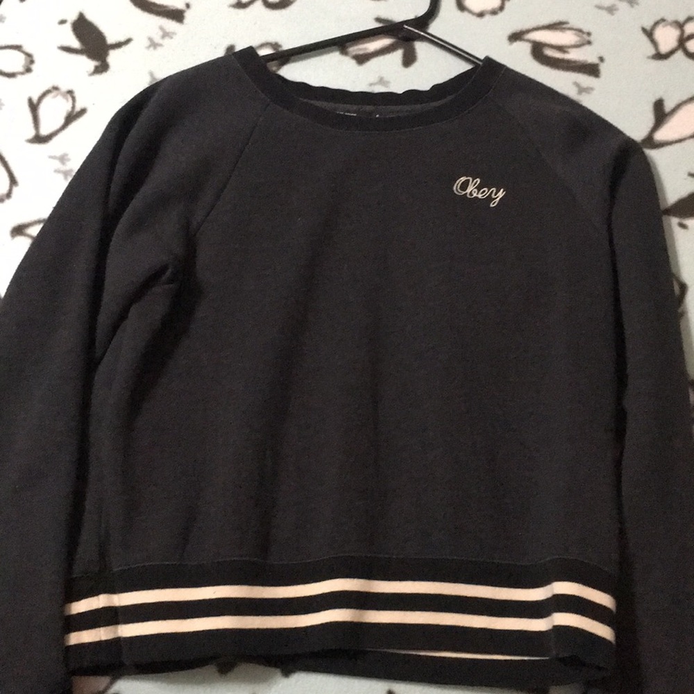 Obey crew neck sweater